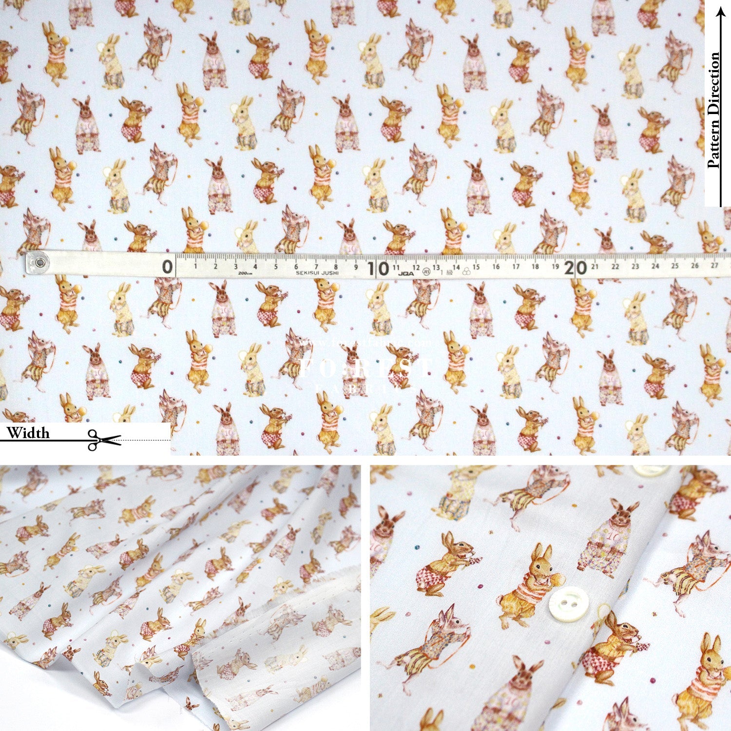 Liberty of London (Cotton Tana Lawn Fabric) - TimWUnderland - FO:REST Fabric 布恩堂Liberty fabrictana lawnjapanese fabricykk zipper