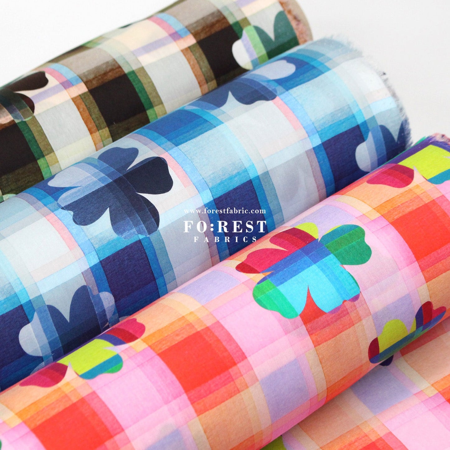 Liberty of London (Cotton Tana Lawn Fabric) - Tudor Petals - FO:REST Fabric 布恩堂Liberty fabrictana lawnjapanese fabricykk zipper