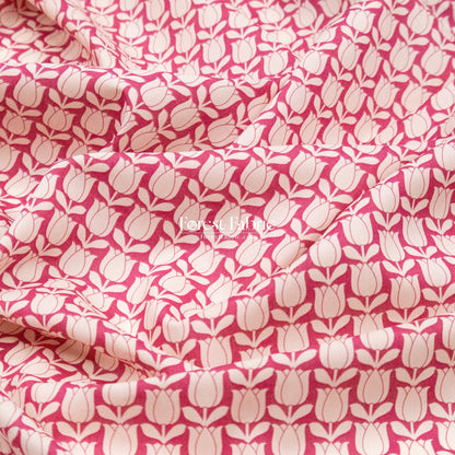Liberty of London (Cotton Tana Lawn Fabric) - Tulipomania - FO:REST Fabric 布恩堂Liberty fabrictana lawnjapanese fabricykk zipper
