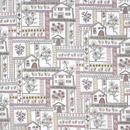 Liberty of London (Cotton Tana Lawn Fabric) - Ursli Purple - FO:REST Fabric 布恩堂Liberty fabrictana lawnjapanese fabricykk zipper