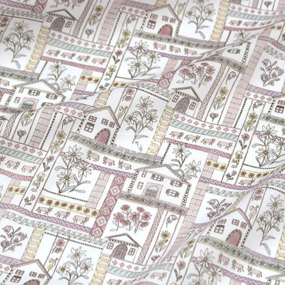 Liberty of London (Cotton Tana Lawn Fabric) - Ursli Purple - FO:REST Fabric 布恩堂Liberty fabrictana lawnjapanese fabricykk zipper