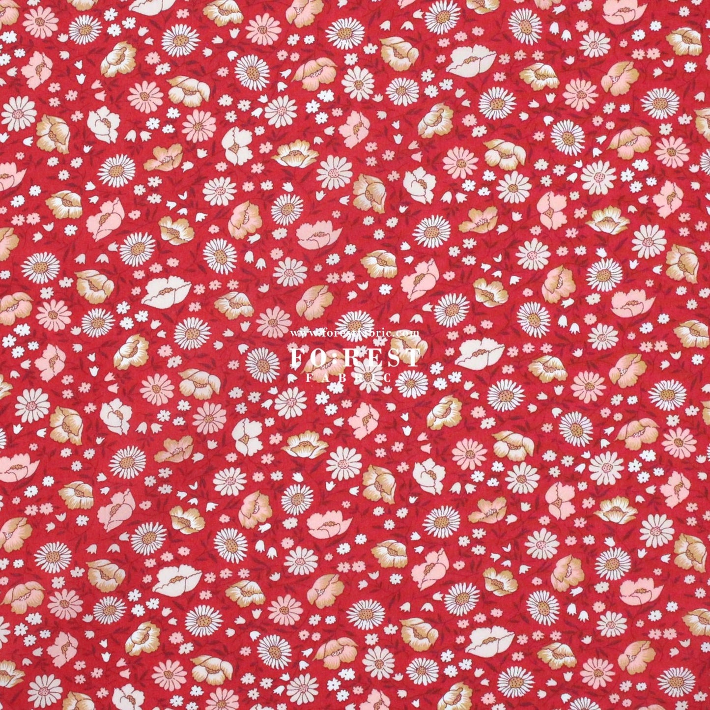 Liberty of London (Cotton Tana Lawn Fabric) - Veronica C - FO:REST Fabric 布恩堂Liberty fabrictana lawnjapanese fabricykk zipper