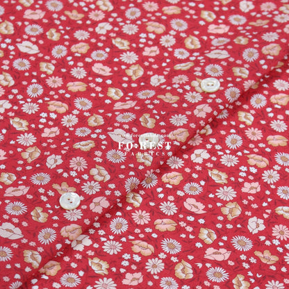 Liberty of London (Cotton Tana Lawn Fabric) - Veronica C - FO:REST Fabric 布恩堂Liberty fabrictana lawnjapanese fabricykk zipper