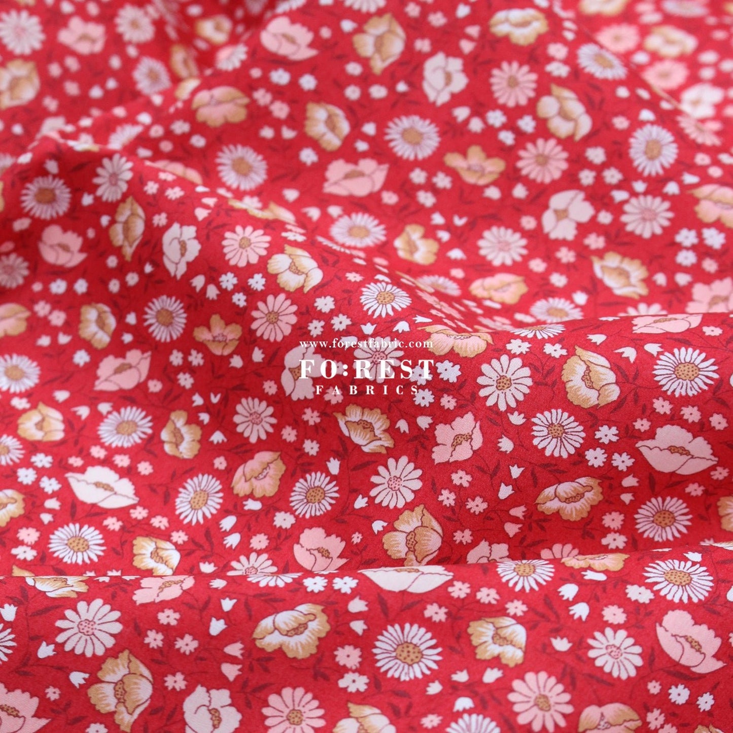 Liberty of London (Cotton Tana Lawn Fabric) - Veronica C - FO:REST Fabric 布恩堂Liberty fabrictana lawnjapanese fabricykk zipper