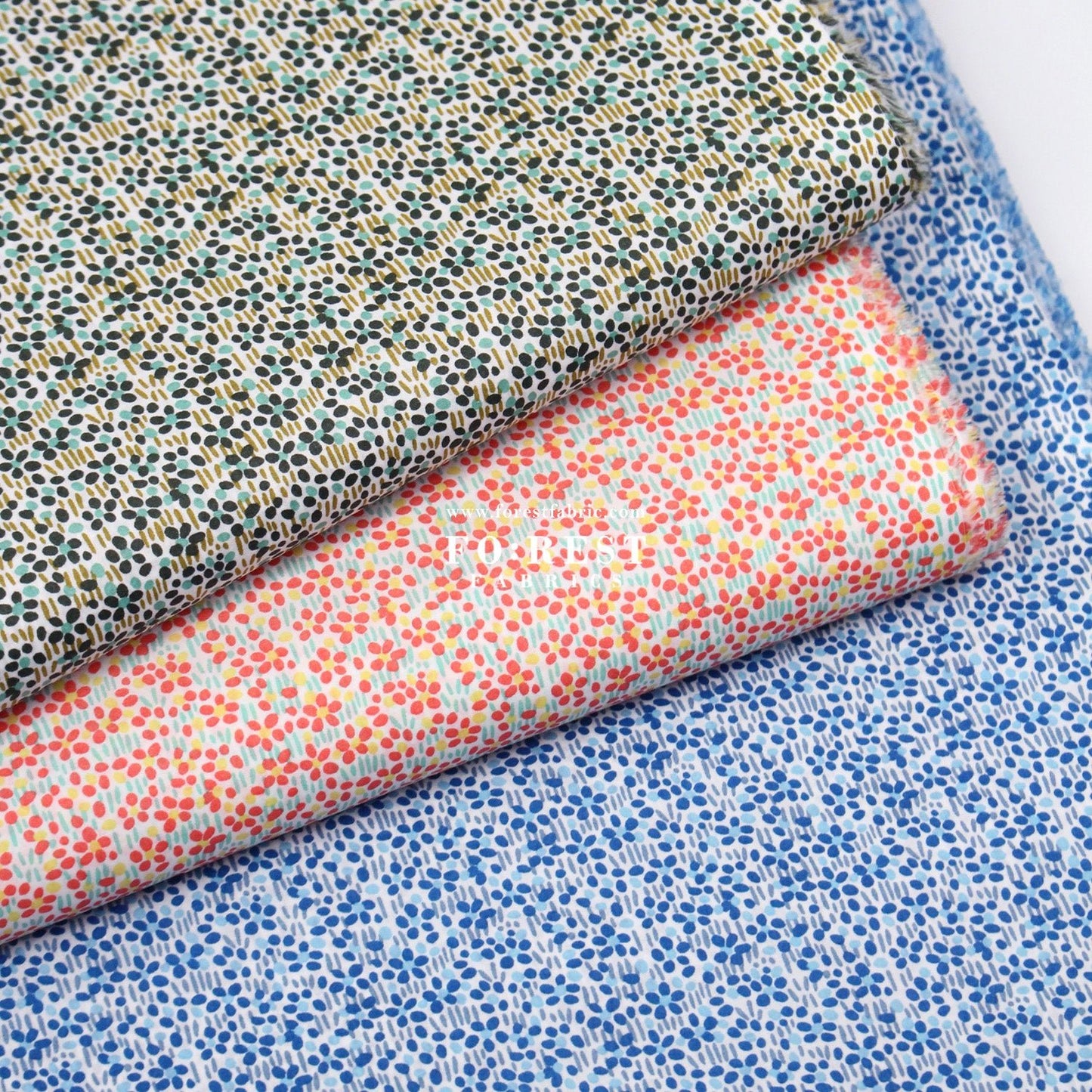 Liberty of London (Cotton Tana Lawn Fabric) - Walter’s Meadow - FO:REST Fabric 布恩堂Liberty fabrictana lawnjapanese fabricykk zipper