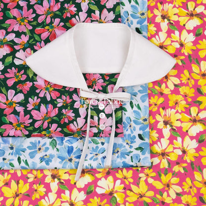 Liberty of London (Cotton Tana Lawn Fabric) - Watercolour Petals - FO:REST Fabric 布恩堂Liberty fabrictana lawnjapanese fabricykk zipper