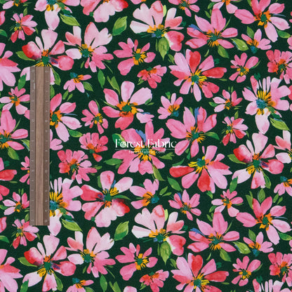 Liberty of London (Cotton Tana Lawn Fabric) - Watercolour Petals - FO:REST Fabric 布恩堂Liberty fabrictana lawnjapanese fabricykk zipper