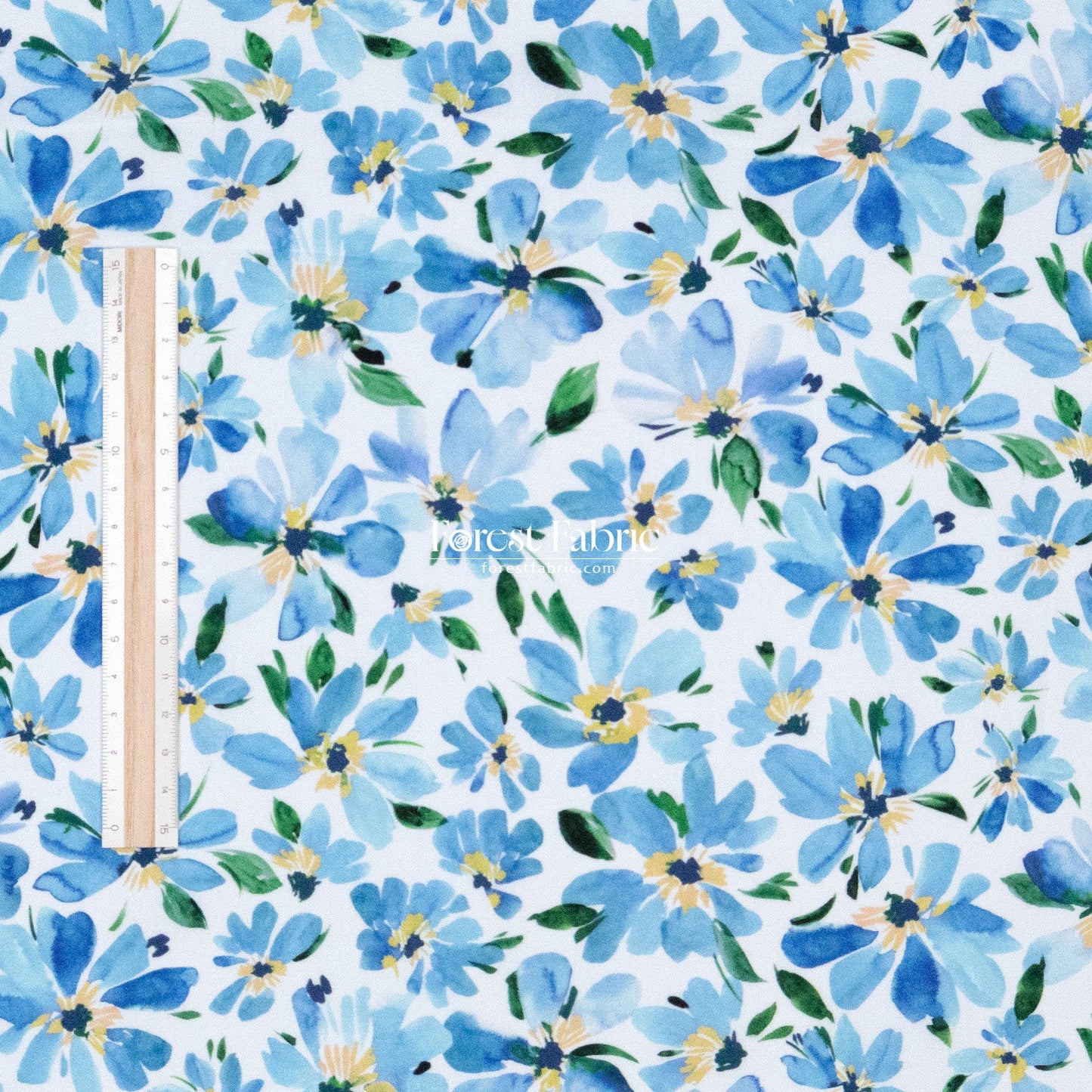 Liberty of London (Cotton Tana Lawn Fabric) - Watercolour Petals - FO:REST Fabric 布恩堂Liberty fabrictana lawnjapanese fabricykk zipper