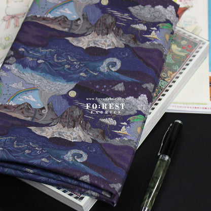 Liberty of London (Cotton Tana Lawn Fabric) - Weather Wonderland - FO:REST Fabric 布恩堂Liberty fabrictana lawnjapanese fabricykk zipper