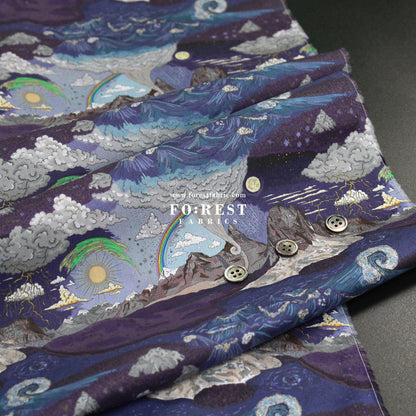 Liberty of London (Cotton Tana Lawn Fabric) - Weather Wonderland - FO:REST Fabric 布恩堂Liberty fabrictana lawnjapanese fabricykk zipper