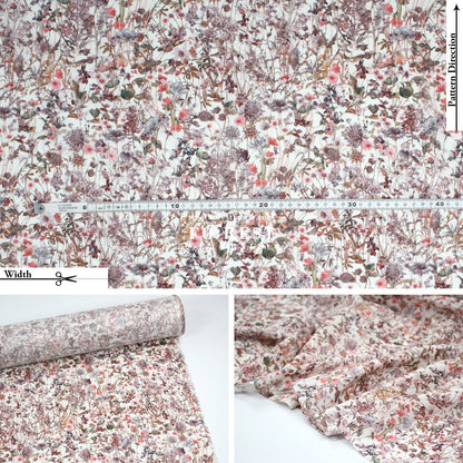 Liberty of London (Cotton Tana Lawn Fabric) - wild flowers - FO:REST Fabric 布恩堂Liberty fabrictana lawnjapanese fabricykk zipper