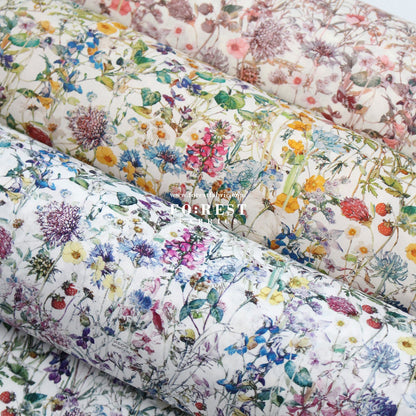 Liberty of London (Cotton Tana Lawn Fabric) - wild flowers - FO:REST Fabric 布恩堂Liberty fabrictana lawnjapanese fabricykk zipper