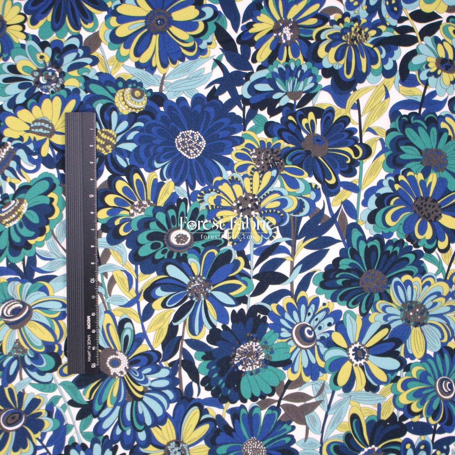 Liberty of London (Cotton Tana Lawn Fabric) - Willows Garden B - FO:REST Fabric 布恩堂Liberty fabrictana lawnjapanese fabricykk zipper
