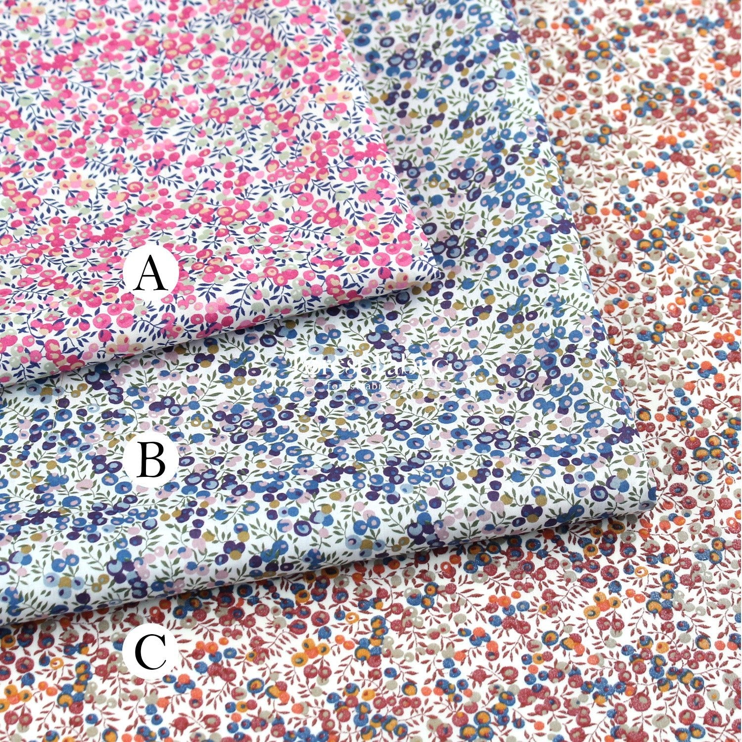Liberty of London (Cotton Tana Lawn Fabric) - Wiltshire Bud - FO:REST Fabric 布恩堂Liberty fabrictana lawnjapanese fabricykk zipper