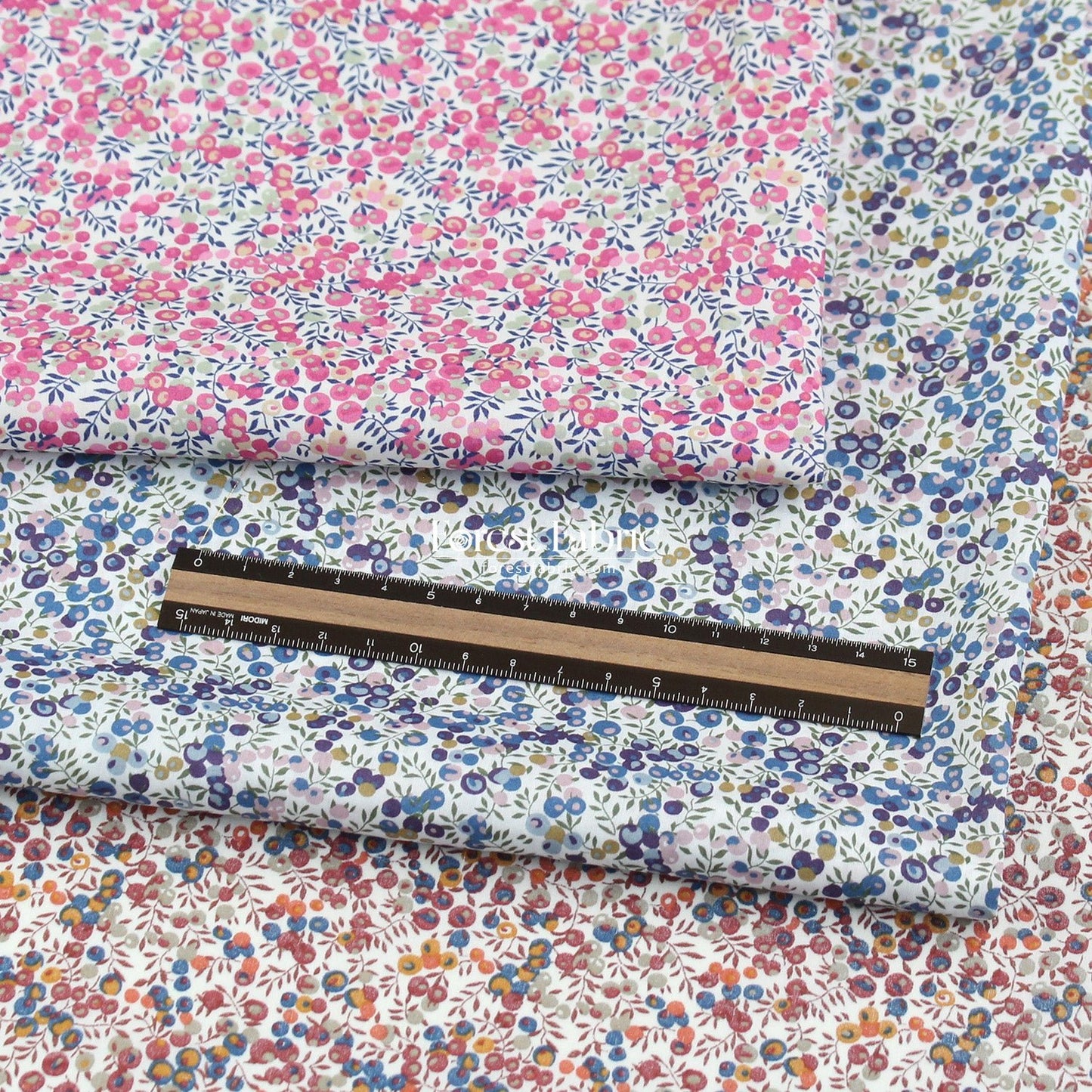 Liberty of London (Cotton Tana Lawn Fabric) - Wiltshire Bud - FO:REST Fabric 布恩堂Liberty fabrictana lawnjapanese fabricykk zipper