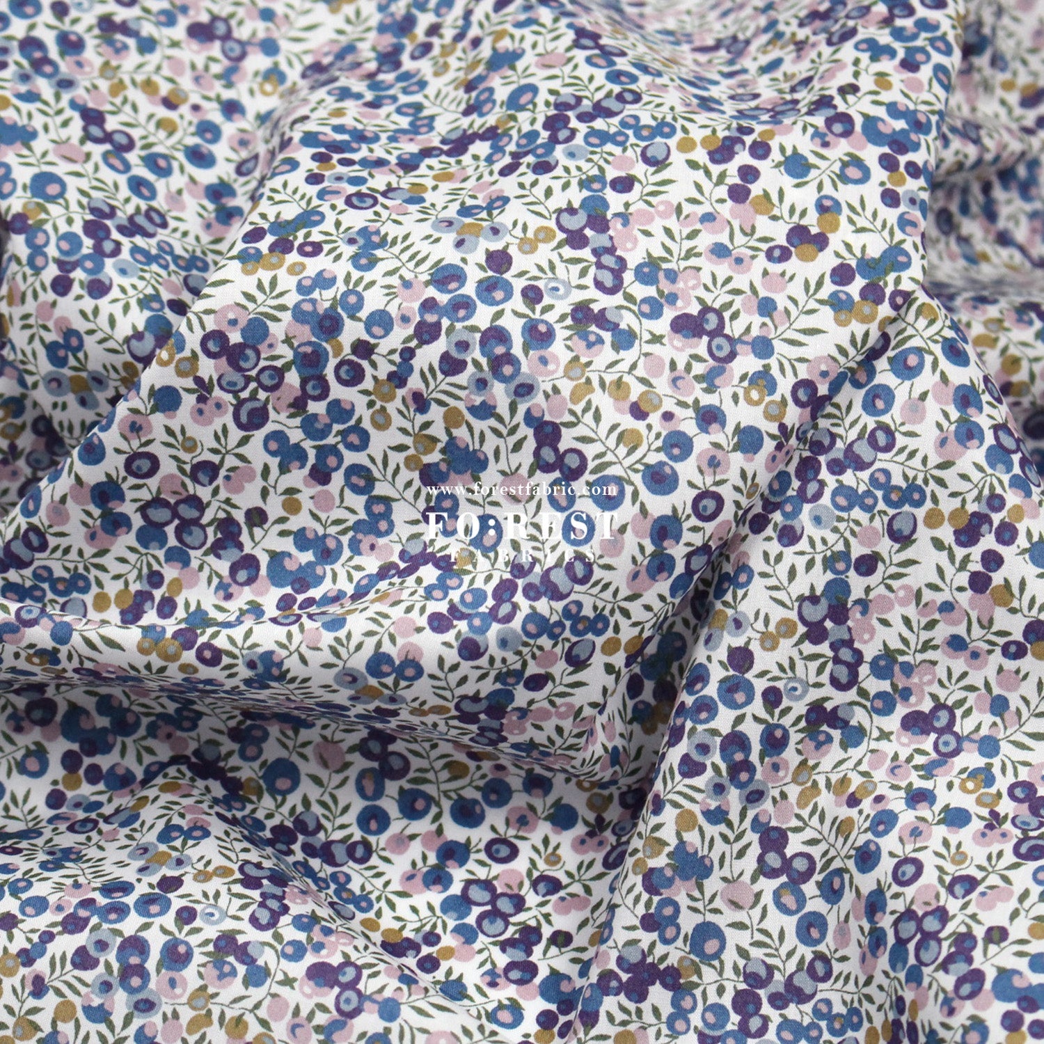 Liberty of London (Cotton Tana Lawn Fabric) - Wiltshire Bud - FO:REST Fabric 布恩堂Liberty fabrictana lawnjapanese fabricykk zipper
