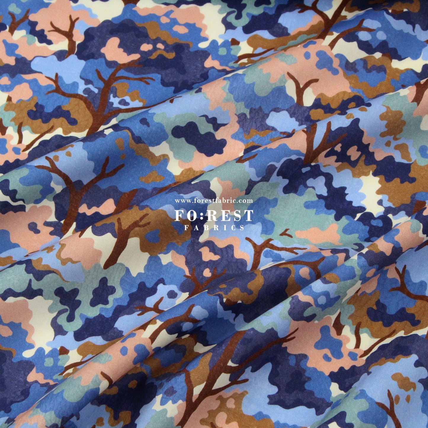 Liberty of London (Cotton Tana Lawn Fabric) - Woodland Canopy - FO:REST Fabric 布恩堂Liberty fabrictana lawnjapanese fabricykk zipper