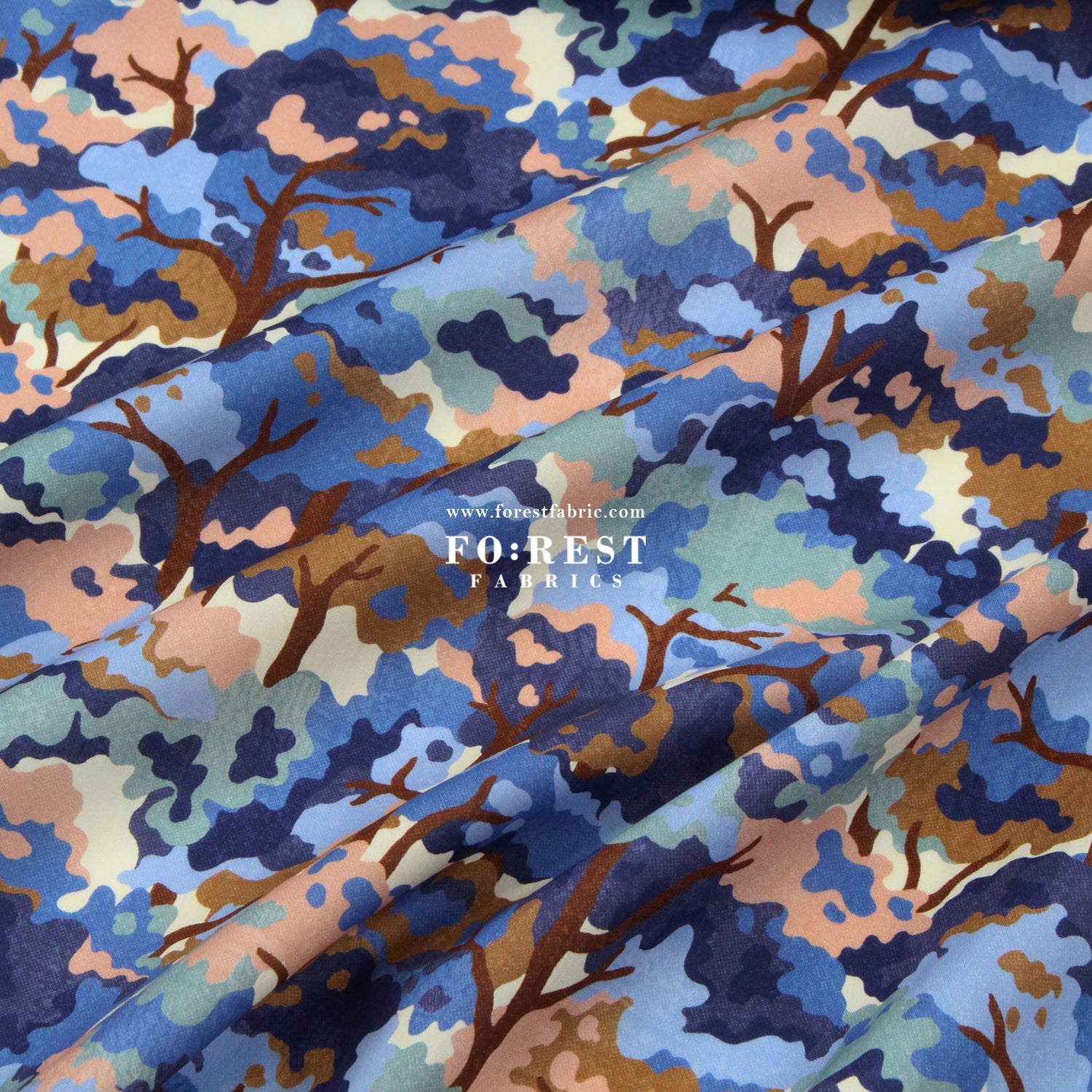 Liberty of London (Cotton Tana Lawn Fabric) - Woodland Canopy - FO:REST Fabric 布恩堂Liberty fabrictana lawnjapanese fabricykk zipper