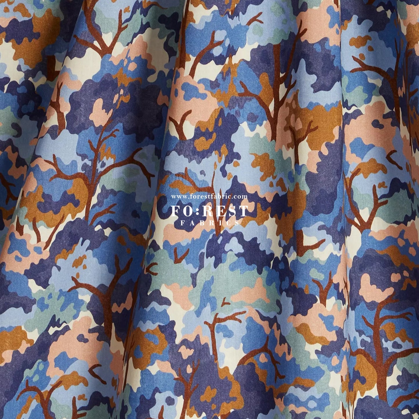 Liberty of London (Cotton Tana Lawn Fabric) - Woodland Canopy - FO:REST Fabric 布恩堂Liberty fabrictana lawnjapanese fabricykk zipper