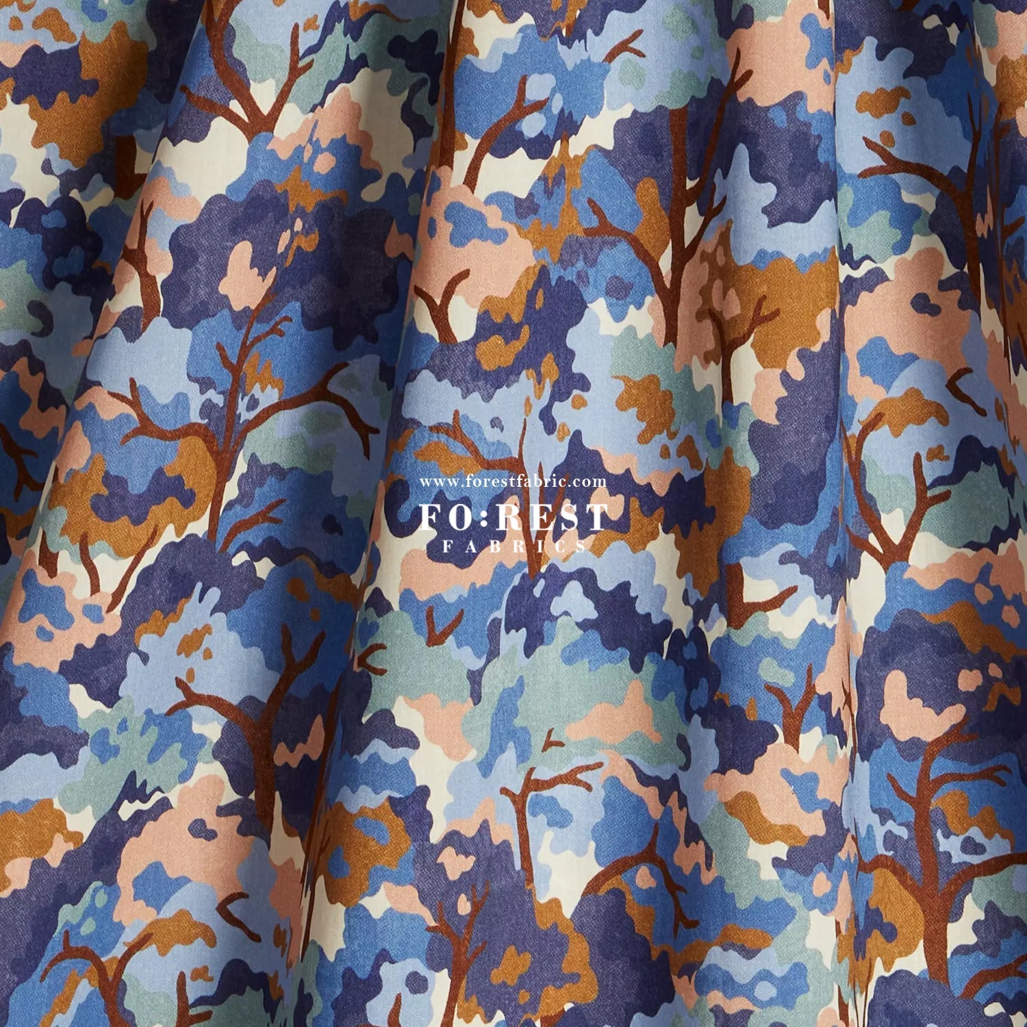 Liberty of London (Cotton Tana Lawn Fabric) - Woodland Canopy - FO:REST Fabric 布恩堂Liberty fabrictana lawnjapanese fabricykk zipper