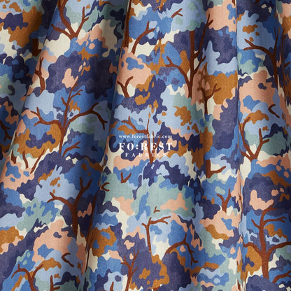 Liberty of London (Cotton Tana Lawn Fabric) - Woodland Canopy - FO:REST Fabric 布恩堂Liberty fabrictana lawnjapanese fabricykk zipper