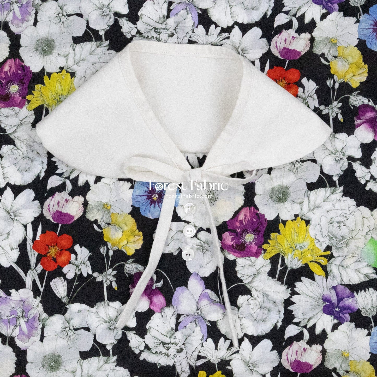Liberty of London (Cotton Tana Lawn Fabric) - Wrest - FO:REST Fabric 布恩堂Liberty fabrictana lawnjapanese fabricykk zipper