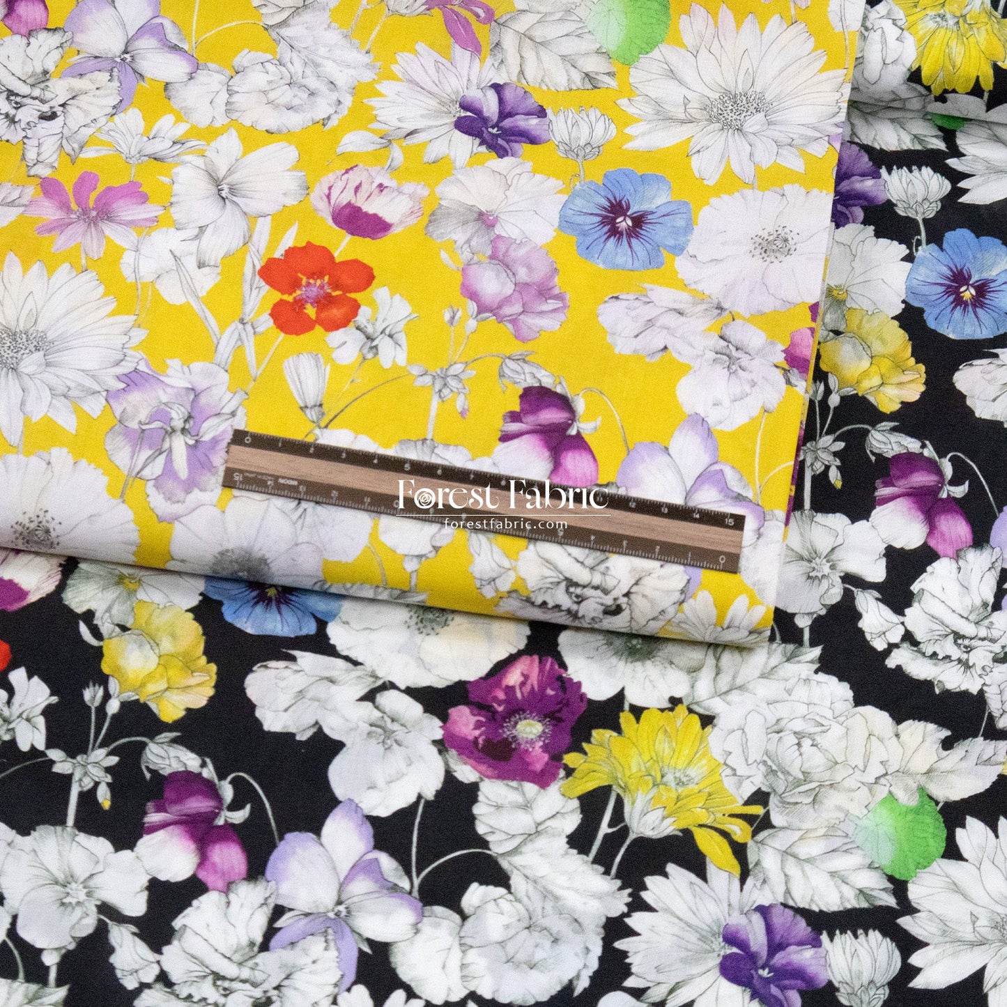Liberty of London (Cotton Tana Lawn Fabric) - Wrest - FO:REST Fabric 布恩堂Liberty fabrictana lawnjapanese fabricykk zipper