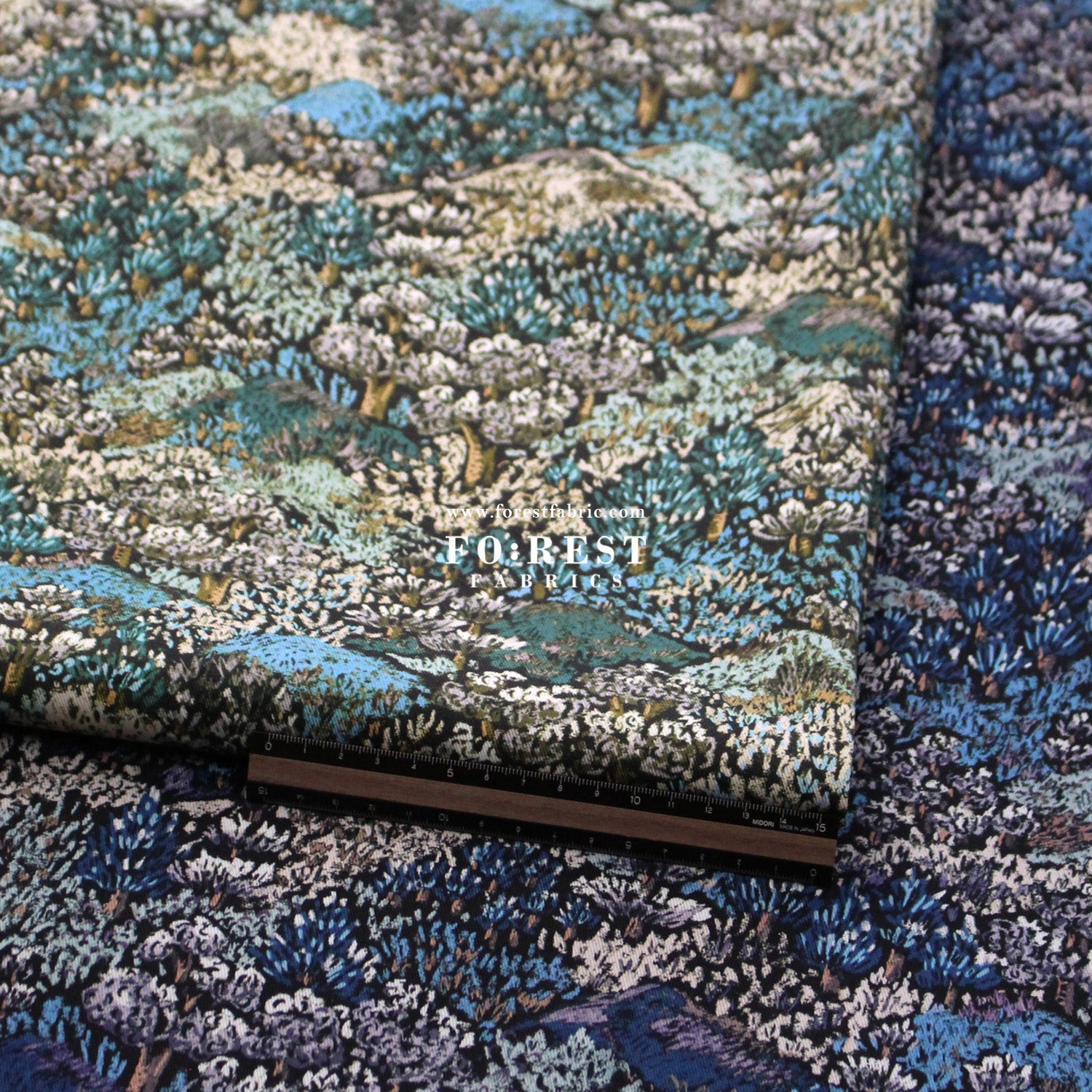 Liberty of London (Cotton Twill Fabric) - Darley Hillside - FO:REST Fabric 布恩堂Liberty fabrictana lawnjapanese fabricykk zipper