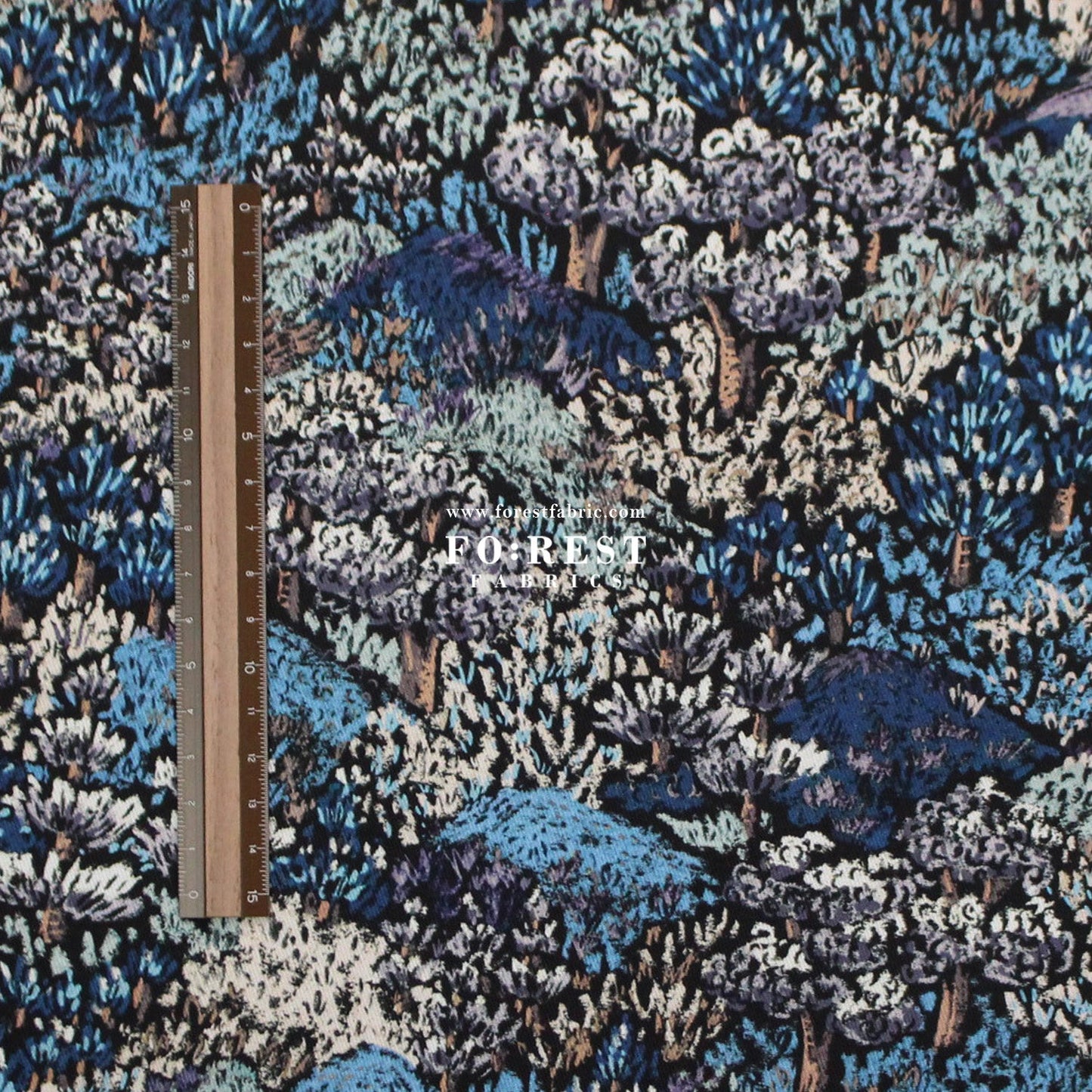 Liberty of London (Cotton Twill Fabric) - Darley Hillside - FO:REST Fabric 布恩堂Liberty fabrictana lawnjapanese fabricykk zipper