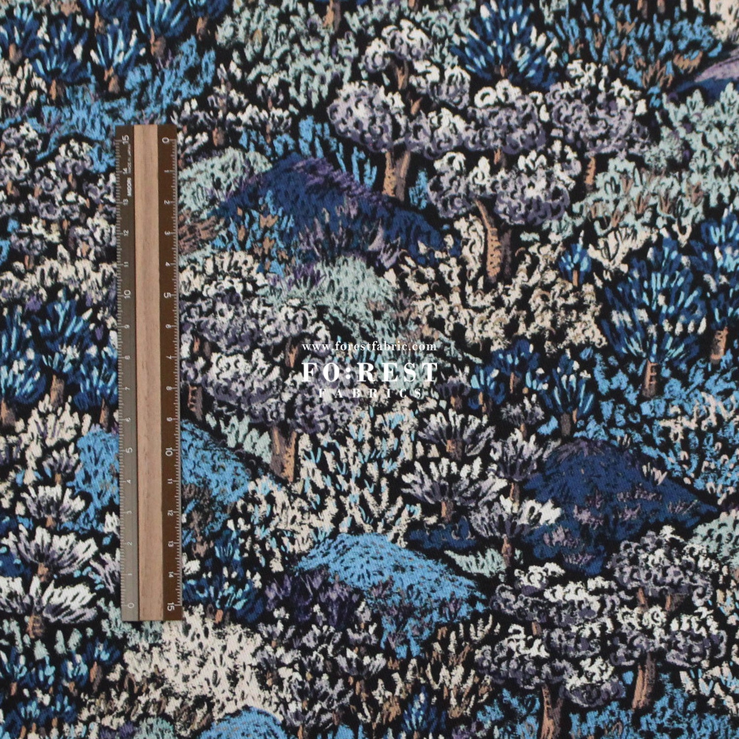 Liberty of London (Cotton Twill Fabric) - Darley Hillside - FO:REST Fabric 布恩堂Liberty fabrictana lawnjapanese fabricykk zipper