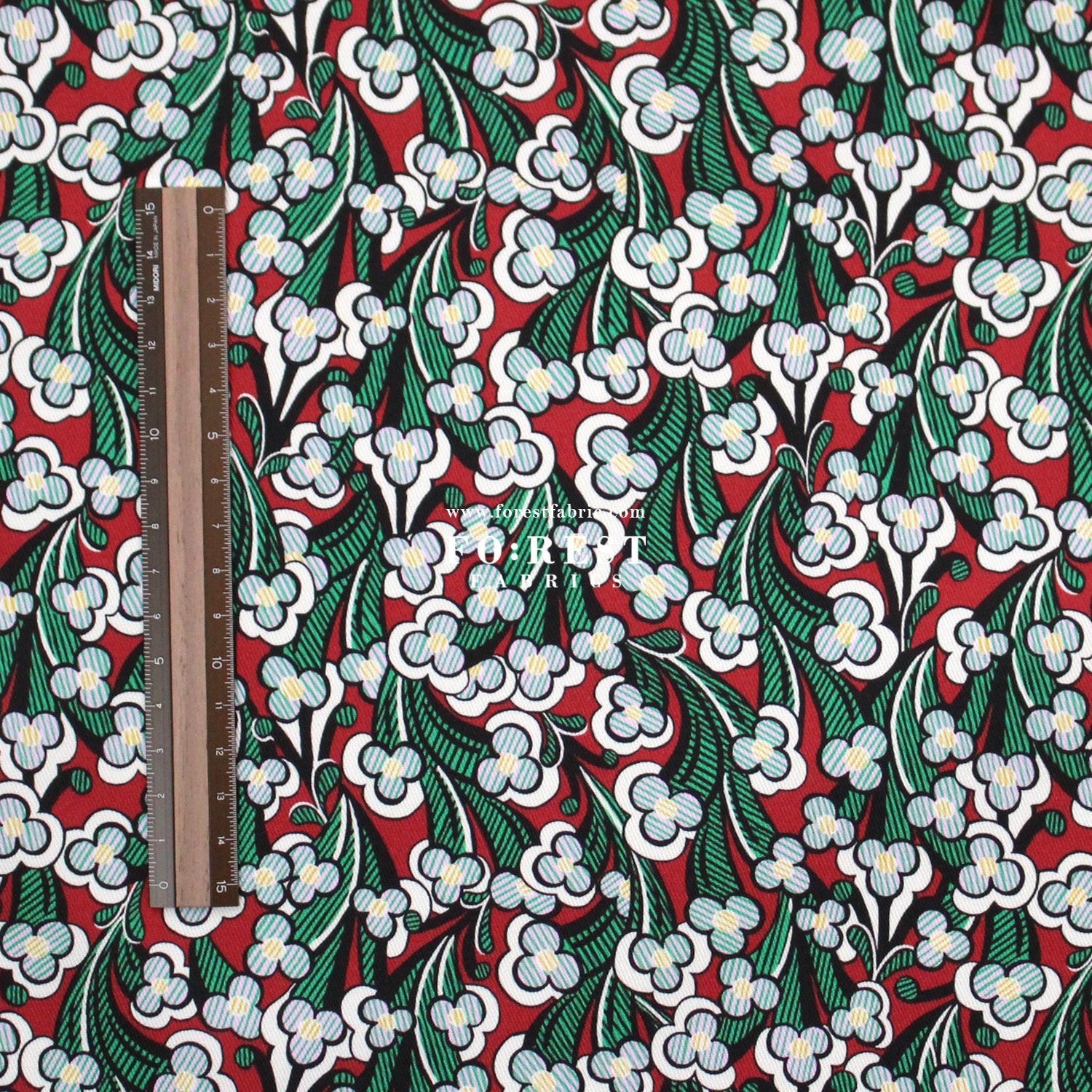 Liberty of London (Cotton Twill Fabric) - Laith - FO:REST Fabric 布恩堂Liberty fabrictana lawnjapanese fabricykk zipper