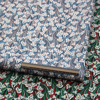 Liberty of London (Cotton Twill Fabric) - Laith - FO:REST Fabric 布恩堂Liberty fabrictana lawnjapanese fabricykk zipper
