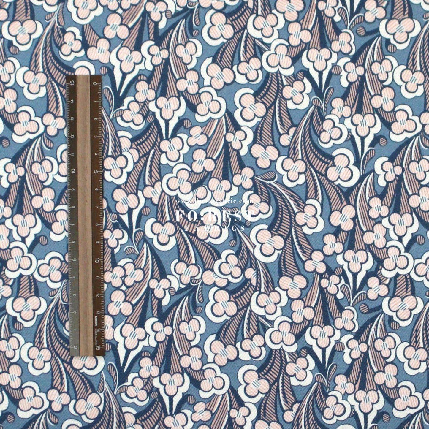 Liberty of London (Cotton Twill Fabric) - Laith - FO:REST Fabric 布恩堂Liberty fabrictana lawnjapanese fabricykk zipper