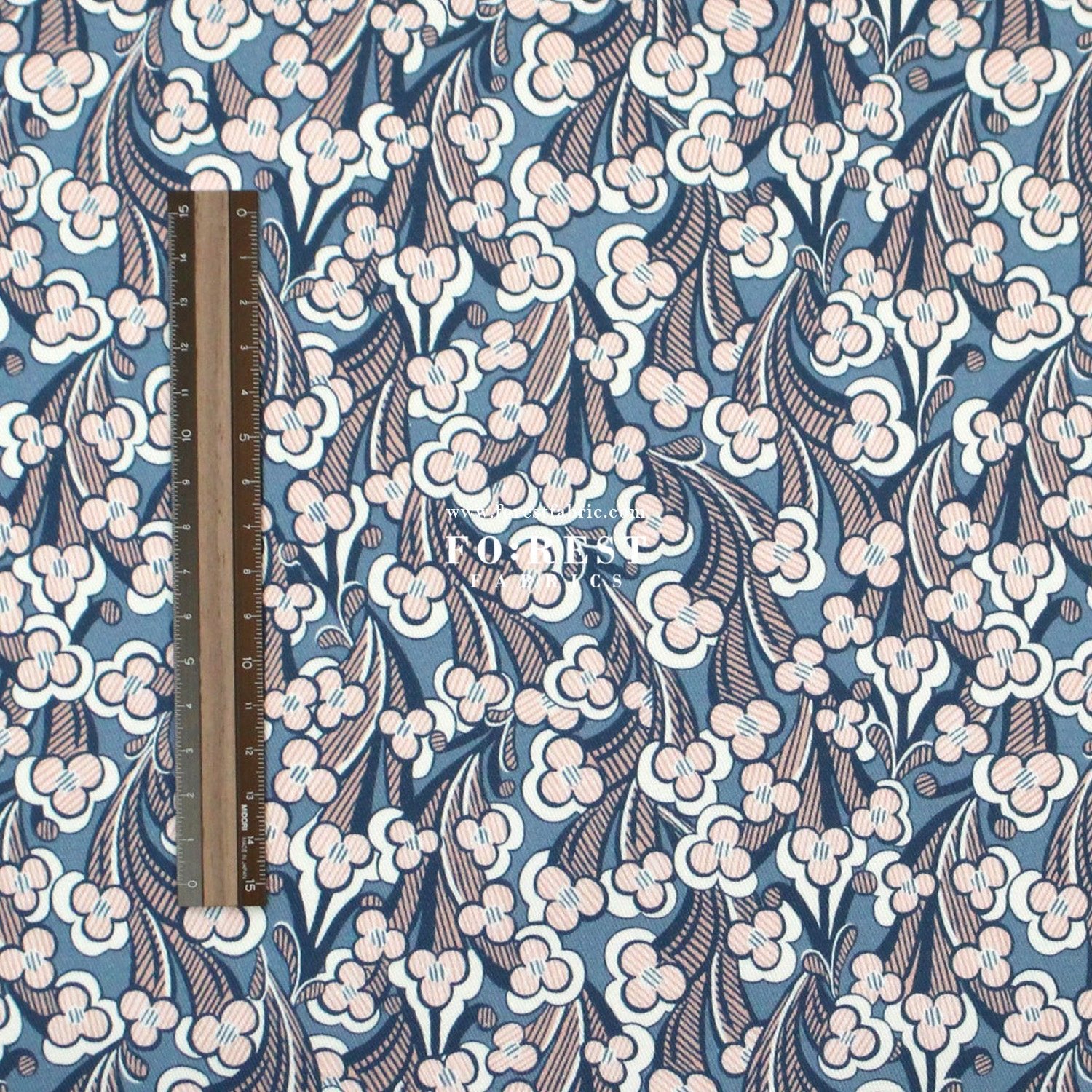 Liberty of London (Cotton Twill Fabric) - Laith - FO:REST Fabric 布恩堂Liberty fabrictana lawnjapanese fabricykk zipper