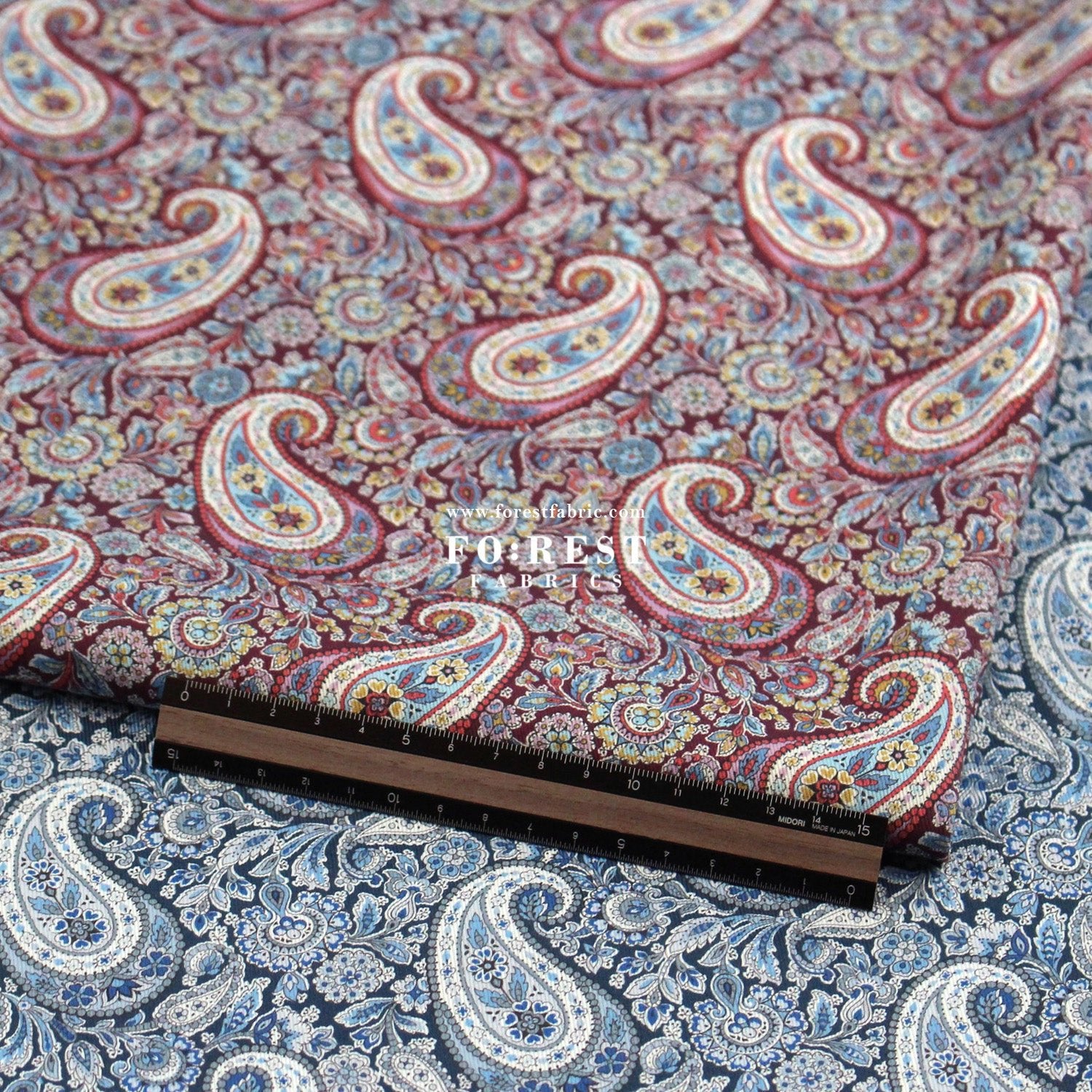 Liberty of London (Cotton Twill Fabric) - Lee Manor - FO:REST Fabric 布恩堂Liberty fabrictana lawnjapanese fabricykk zipper