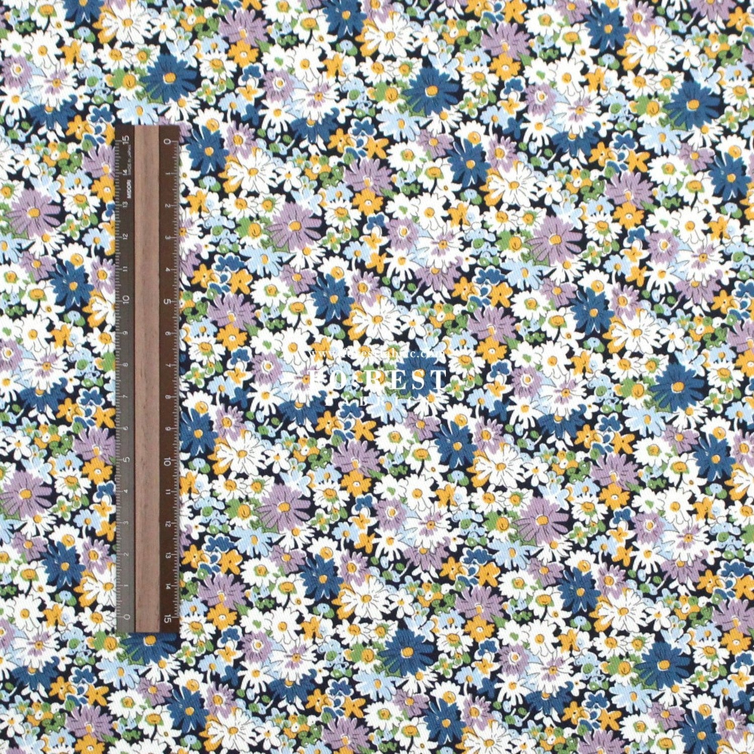 Liberty of London (Cotton Twill Fabric) - Libby - FO:REST Fabric 布恩堂Liberty fabrictana lawnjapanese fabricykk zipper