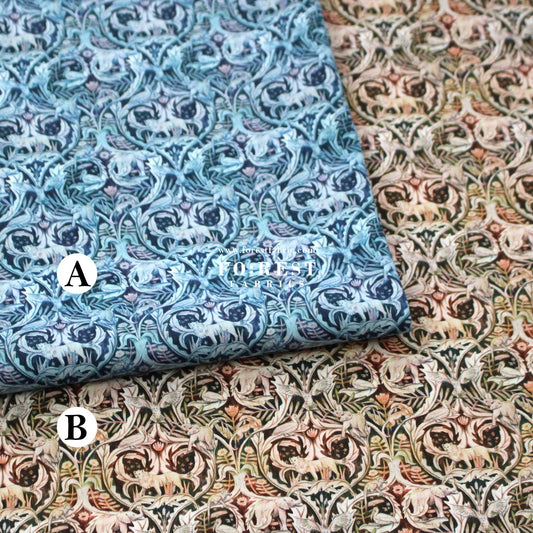 Liberty of London (Cotton Twill Fabric) - Valerie - FO:REST Fabric 布恩堂Liberty fabrictana lawnjapanese fabricykk zipper