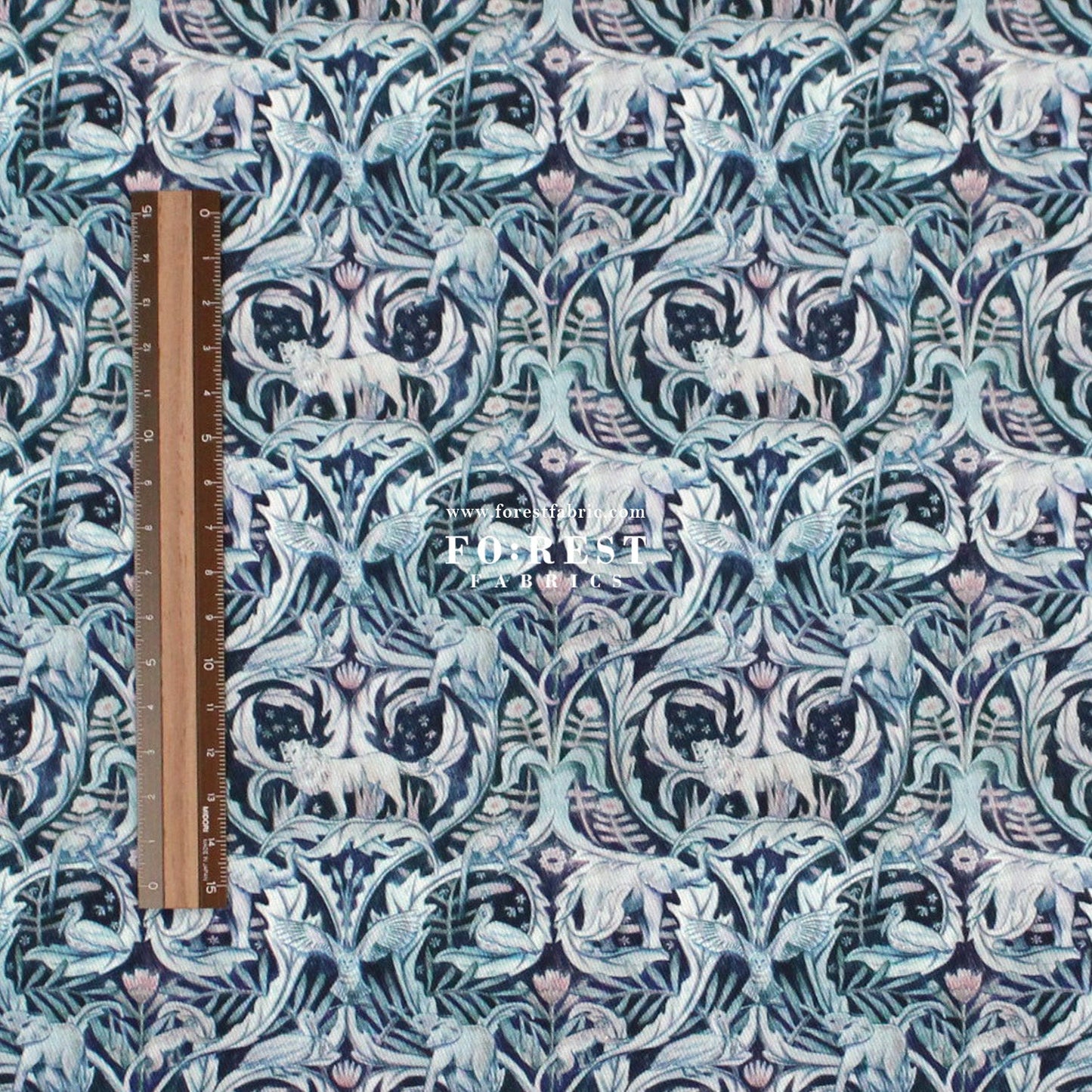 Liberty of London (Cotton Twill Fabric) - Valerie - FO:REST Fabric 布恩堂Liberty fabrictana lawnjapanese fabricykk zipper