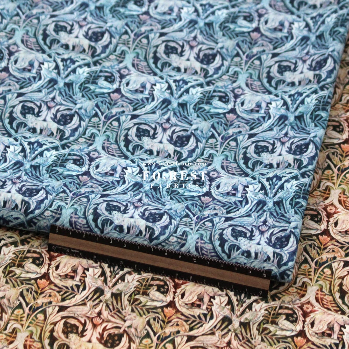 Liberty of London (Cotton Twill Fabric) - Valerie - FO:REST Fabric 布恩堂Liberty fabrictana lawnjapanese fabricykk zipper