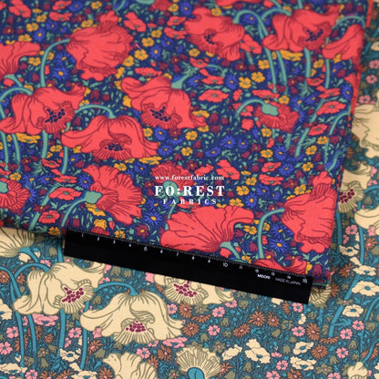 Liberty of London (LanTana Fabric) - Clementina Daisy - FO:REST Fabric 布恩堂Liberty fabrictana lawnjapanese fabricykk zipper