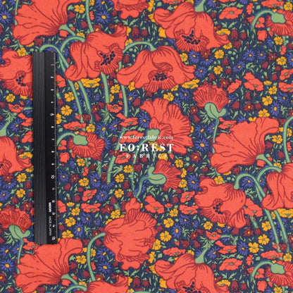 Liberty of London (LanTana Fabric) - Clementina Daisy - FO:REST Fabric 布恩堂Liberty fabrictana lawnjapanese fabricykk zipper
