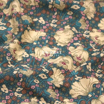 Liberty of London (LanTana Fabric) - Clementina Daisy - FO:REST Fabric 布恩堂Liberty fabrictana lawnjapanese fabricykk zipper