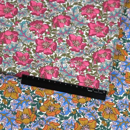 Liberty of London (LanTana Fabric) - Millie Francesca - FO:REST Fabric 布恩堂Liberty fabrictana lawnjapanese fabricykk zipper