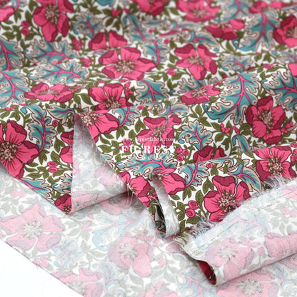 Liberty of London (LanTana Fabric) - Millie Francesca - FO:REST Fabric 布恩堂Liberty fabrictana lawnjapanese fabricykk zipper