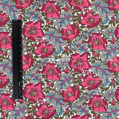 Liberty of London (LanTana Fabric) - Millie Francesca - FO:REST Fabric 布恩堂Liberty fabrictana lawnjapanese fabricykk zipper