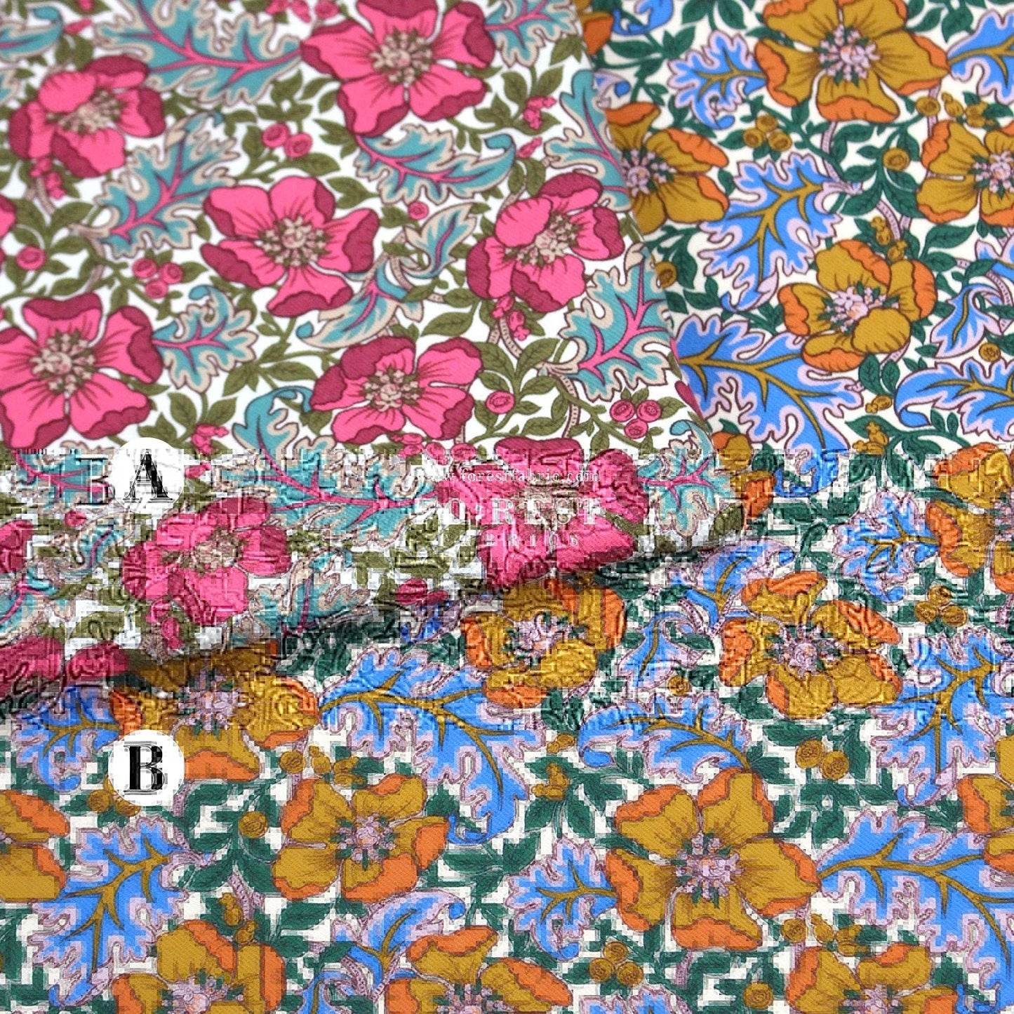 Liberty of London (LanTana Fabric) - Millie Francesca - FO:REST Fabric 布恩堂Liberty fabrictana lawnjapanese fabricykk zipper
