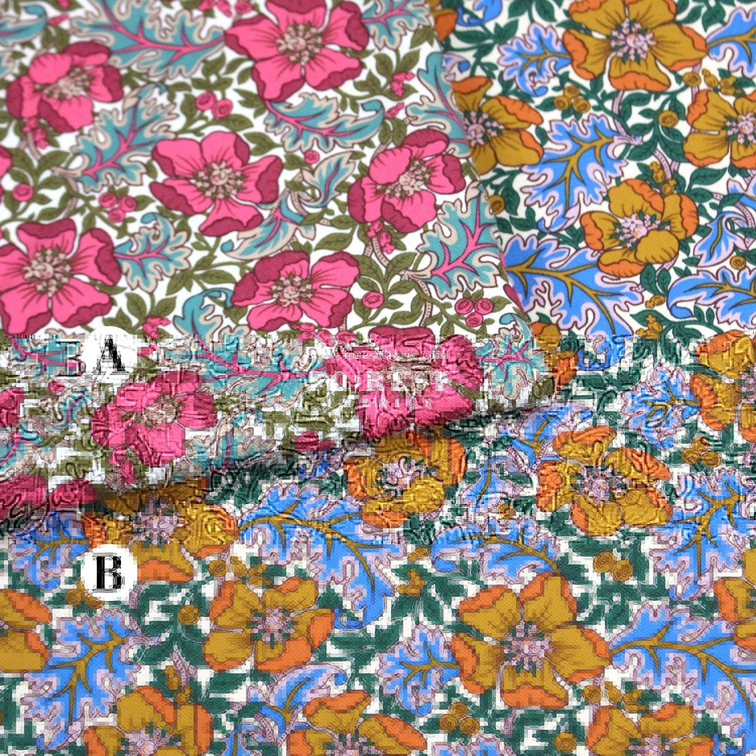 Liberty of London (LanTana Fabric) - Millie Francesca - FO:REST Fabric 布恩堂Liberty fabrictana lawnjapanese fabricykk zipper