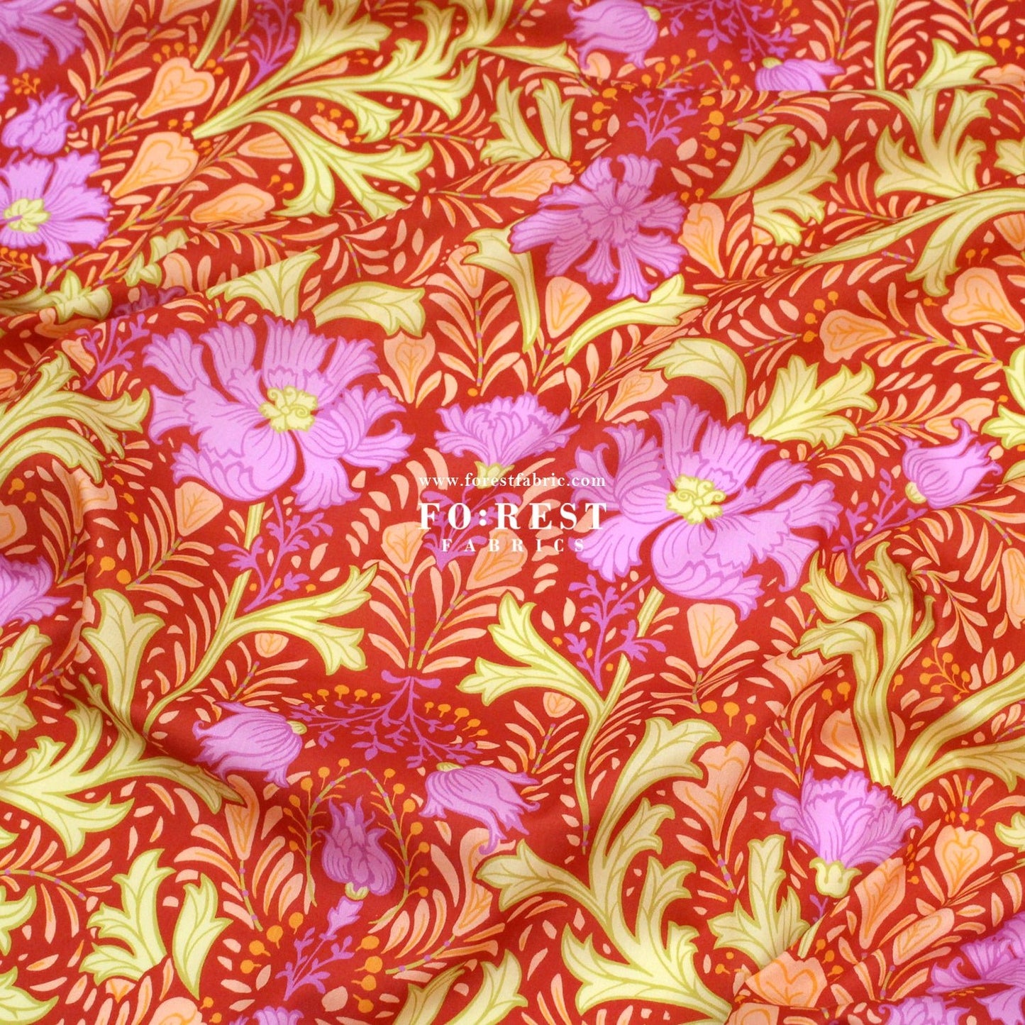 Liberty of London (Organic Tana Lawn Cotton Fabric) - Congleton A - FO:REST Fabric 布恩堂Liberty fabrictana lawnjapanese fabricykk zipper