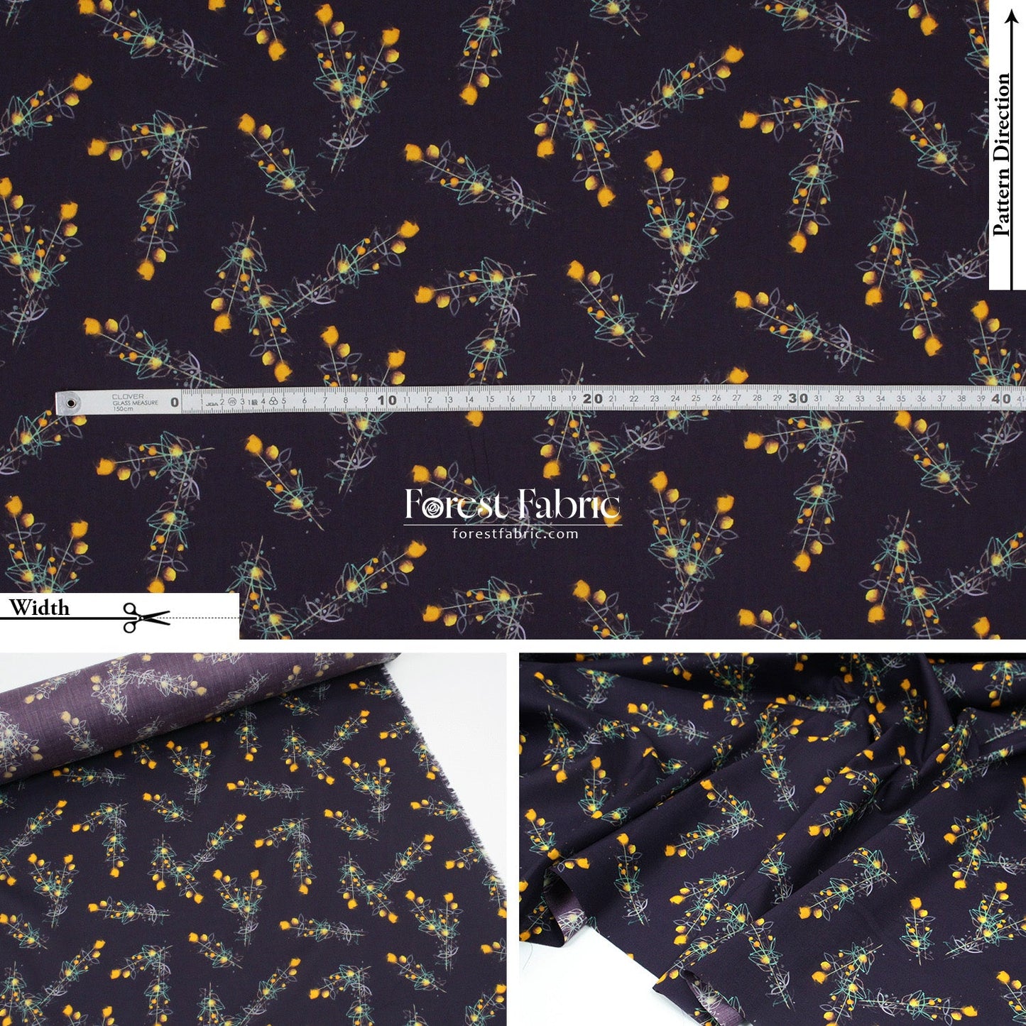 Liberty of London (Organic Tana Lawn Cotton Fabric) - Dream of Roses A - FO:REST Fabric 布恩堂Liberty fabrictana lawnjapanese fabricykk zipper