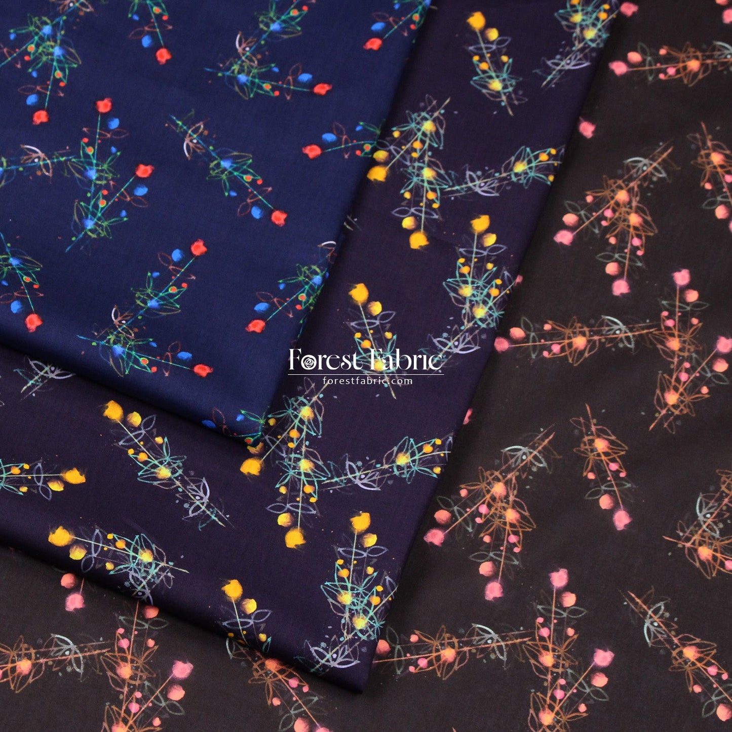 Liberty of London (Organic Tana Lawn Cotton Fabric) - Dream of Roses A - FO:REST Fabric 布恩堂Liberty fabrictana lawnjapanese fabricykk zipper